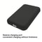 Black Charging Case Protector, Compatible with Apple's Original Mag Safe Wireless Power Bank, Durable Cover