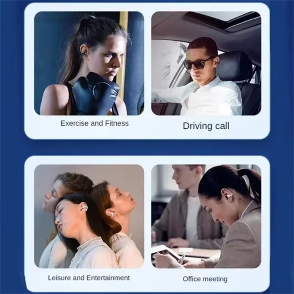 Original Touch Control Wireless Headphones, Bluetooth Earphones, Sport Earbuds, Music Headset for Phones, Premium Sound