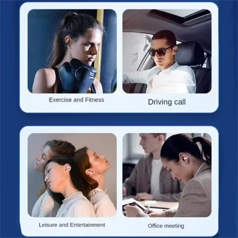 Original Touch Control Wireless Headphones, Bluetooth Earphones, Sport Earbuds, Music Headset for Phones, Premium Sound