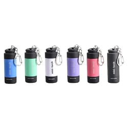 led micro pocket flashlight, portable usb rechargeable, waterproof key chain flashlight for home
