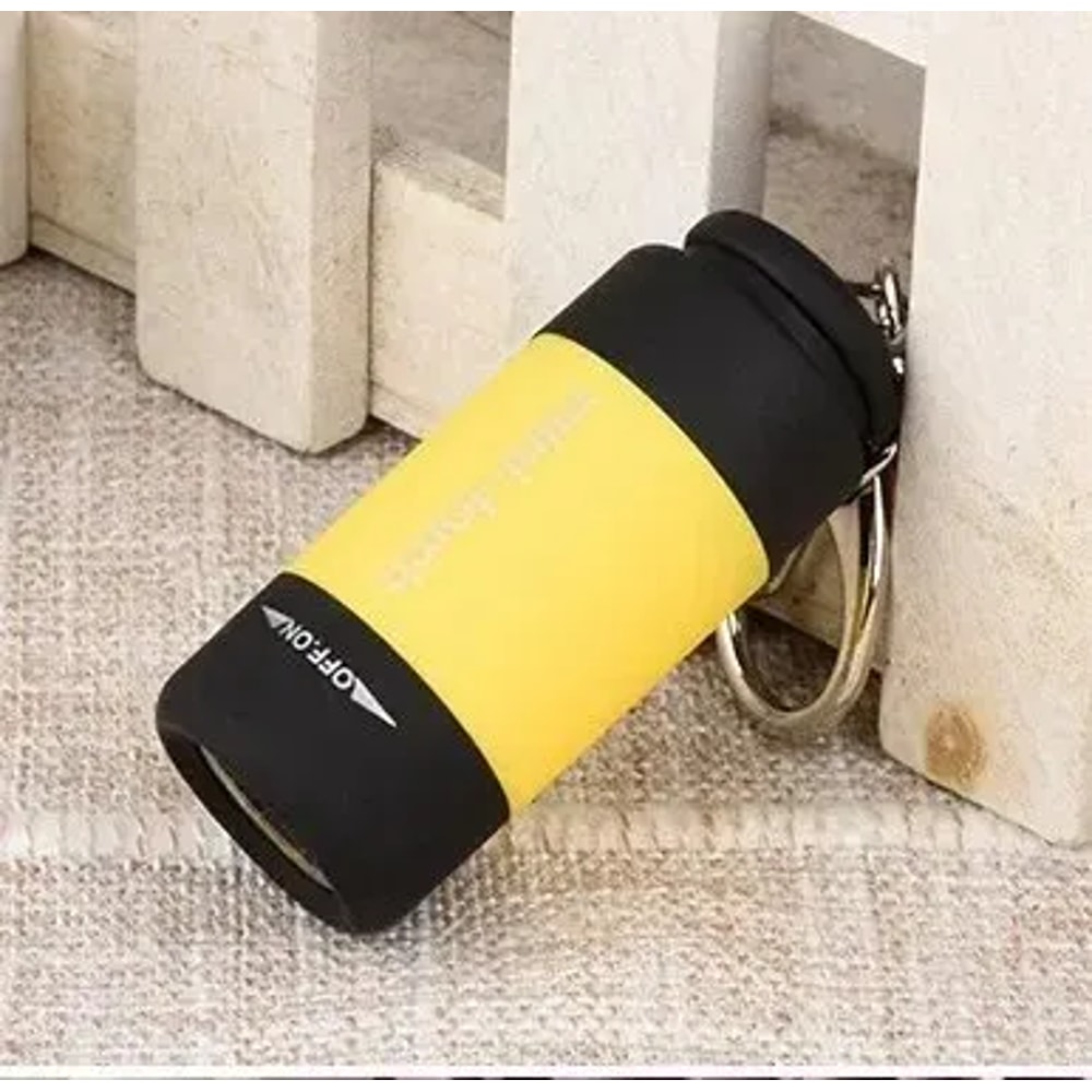 LED Micro Pocket Flashlight Portable USB Rechargeable Waterproof Key Chain Flashlight For Home 9