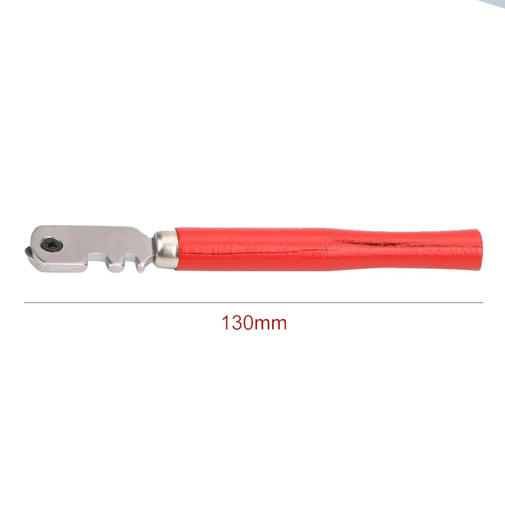 Professional Glass Tile Cutter, Window Craft Wooden Handle,, Diamond Tipped Portable Glass Cutter Tool