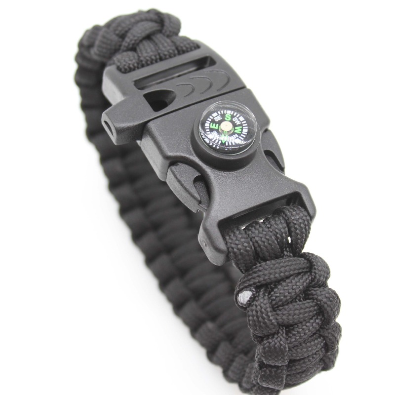 MultiFunctional Braided Bracelet Strand Outdoor Survival Wrist CordBracelet Emergency Preparedness 0