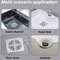 Floor Drain Sticker Insectproof Selfadhesive Bathroom Hair Filter Net Sewer Filter For Kitchen Anti 5