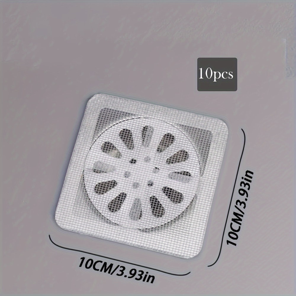 Floor Drain Sticker Insectproof Selfadhesive Bathroom Hair Filter Net Sewer Filter For Kitchen Anti 6