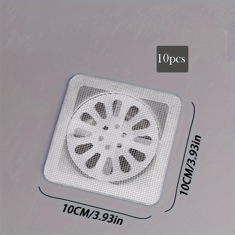 Floor Drain Sticker Insectproof Selfadhesive Bathroom Hair Filter Net Sewer Filter For Kitchen Anti 6