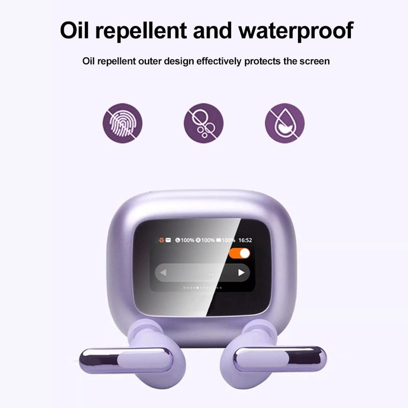 Live Beam LCD Screen Protective Film, Clear Scratch Proof, Bluetooth Hear Phone Box Screen Protector Film