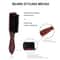 Barber Top Men Beard Brush, Wooden Handle Soft Hair Cleaning Comb, Broken Hair Removal, Neck Duster Barber Tools