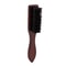 Barber Top Men Beard Brush, Wooden Handle Soft Hair Cleaning Comb, Broken Hair Removal, Neck Duster Barber Tools