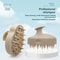 Silicone Hair Wash Brush Wheat Straw Hair Scalp Scratching Comb Silicone Head Brush Stop Itch Haird 1