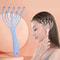Head Massager For Scalp Neck Comb Roller Five Finger Handheld Relax Spa Hair Care Steel Ball Stress 1