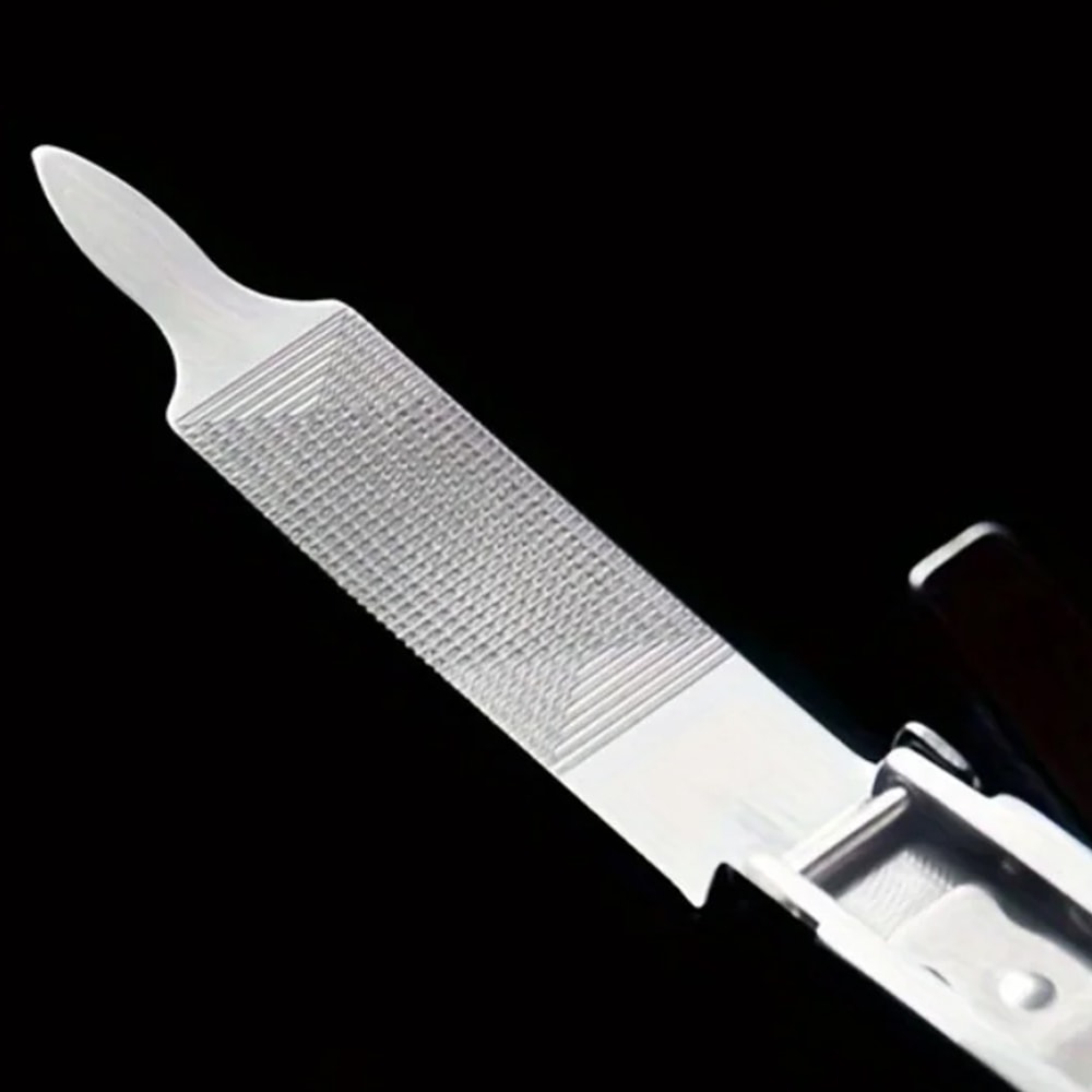 Fold able Ultra-Thin Portable Stainless Steel Nail Cutter, Trimmer Scissor Manicure Pedicure Tool, Fingernail Clipper