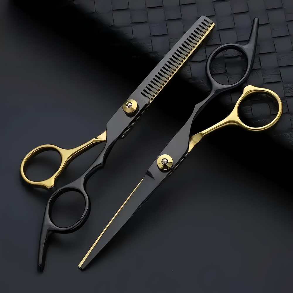 Hair Scissors Set Special FlatTooth Magic Scissors For Home Use Trim Bangs By Oneself 0