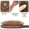 Luxurious Sandalwood Air Cushion Comb, Fine-Toothed Scalp Massaging Hairbrush, All Hair Types