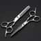 Professional Barber Hair Cutting Scissors Thinning Shears Kit, Stainless Steel Texturing Salon Razor Edge Scissor