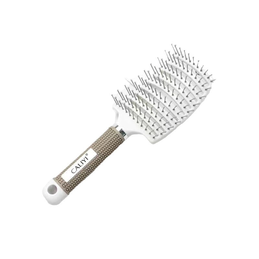 Hair Comb Brush Professional Curved Vented Brush For Faster Blow Drying Paddle Detangling Brush For 7