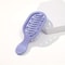 Mini Track Hairbrush, Portable Hollow Design with Nylon Bristles, Ergonomic Handle, Compact and Lightweight