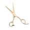 Professional Hair Scissors Barber Shop, Steel Gold Cutting Shears, Hair dresser Barber Tools