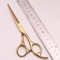 Professional Hair Scissors Barber Shop, Steel Gold Cutting Shears, Hair dresser Barber Tools