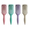 Curl Define Styling Brush Hollow Boar Bristle Detangling Hair Brush Tangled Hair Comb For Shaping 0