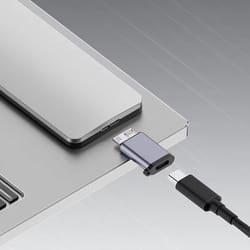 usb c 3.0 micro b male to type c female adapter, type-c to micro b connector for laptop, external hard drive, disk box