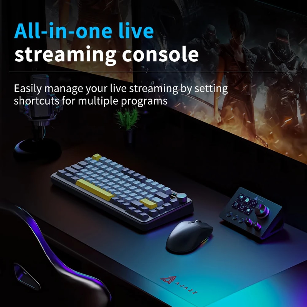 Mini Key Board Macro Keyboard Programmable Custom Button Mechanical Gaming Keyboard Perfect For Mul 2