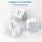 Multi Plug Outlet Extender Wall Outlet Expander Small Electrical Outlet Splitter For Travel Home Of 1