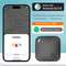 Smart Bluetooth GPS Tracker Tag With AntiLost Reminder Android IOS App Compatible Car Key Pet Finde