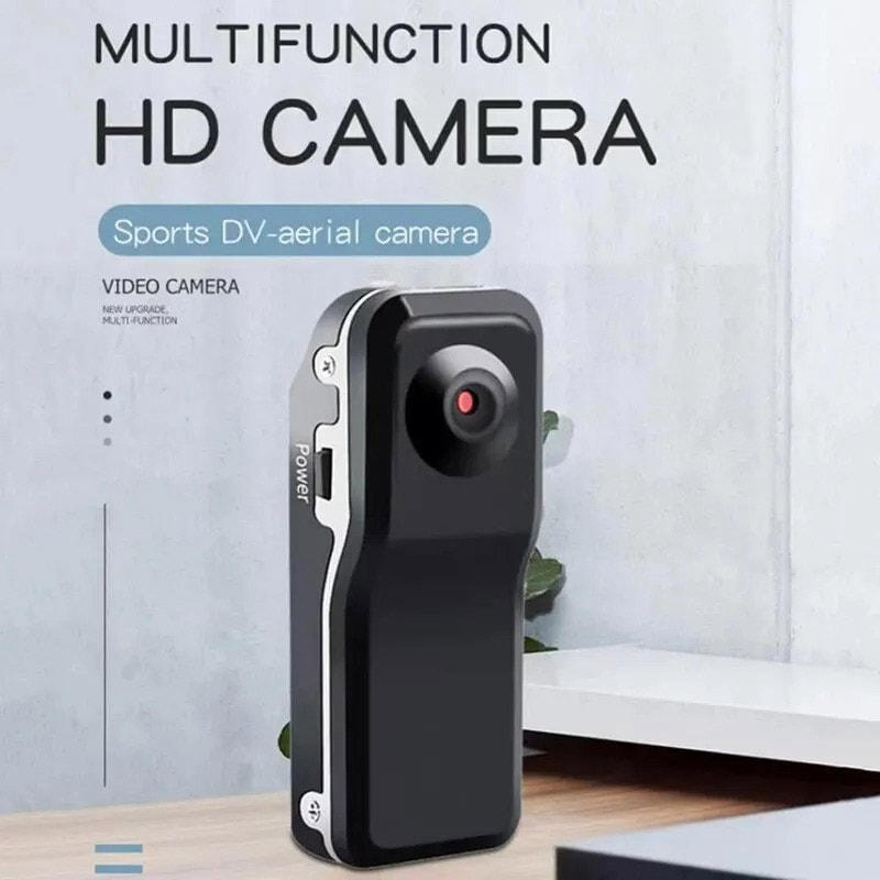 Mini HD DV Camera Body Camcorder Portable Mount Video Record Nanny Security Sports Car DVR Webcam S 1