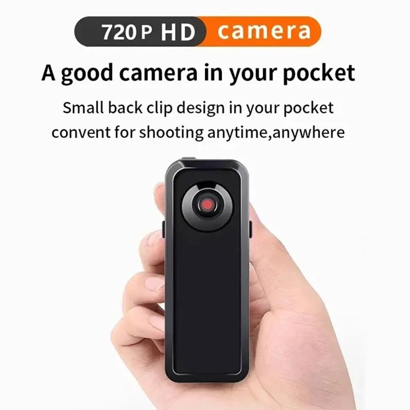 Mini HD DV Camera Body Camcorder Portable Mount Video Record Nanny Security Sports Car DVR Webcam S 2