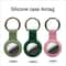 Cover For Apple Air Tags Case Liquid Silicone Protective Shell AntiScratch Sleeve Key Chain Tracker 3