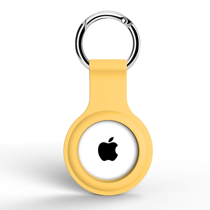 Cover For Apple Air Tags Case Liquid Silicone Protective Shell AntiScratch Sleeve Key Chain Tracker 9