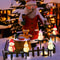 Solar Powered Ground Stake Light Snowman Xmas Pathway Lights Outdoor Solar Garden Light For Christm 3