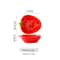 Creative Cartoon Strawberry Shaped Ceramic Salad Bowl Soup Bowl Family Fruit Snack Plate Kitchen Ut 4