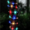 Solar Powered Pipe Shaped Fairy String Lights For Christmas Yard Party Outdoor Decoration Waterproo 2
