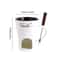 Personal Mug Set Mini Fondue Pots Chocolate Cheese Ice Cream Fondue Maker Kit Individual Butter Mel 4