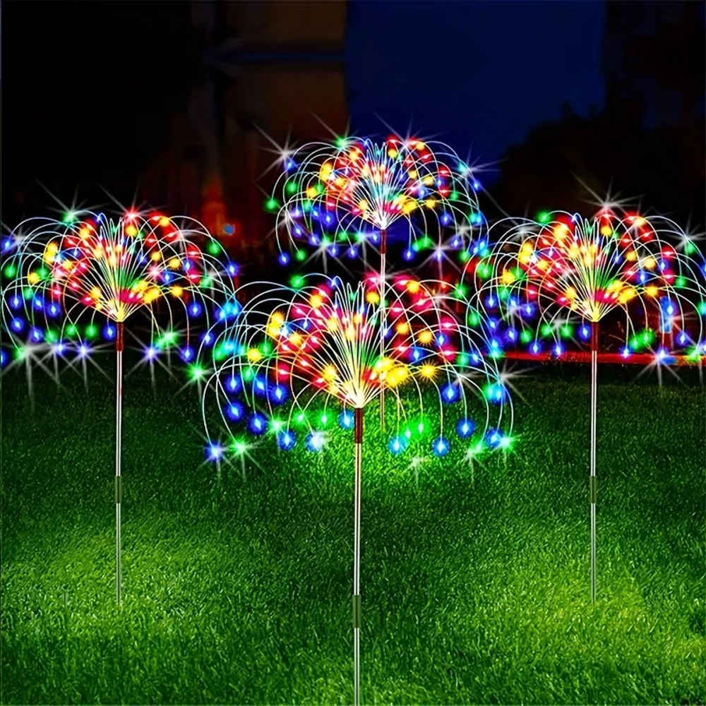 Solar Powered String Lamp Tree, Waterproof Outdoor Bulb, Lawn Patio Garden LED Lights, DIY Decoration for Your Outdoor