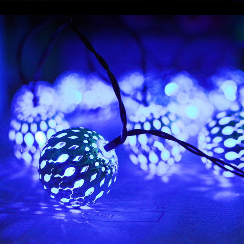 Outdoor and Indoor Waterproof Moroccan Fairy Lights, Solar LED Lights for Room Decor, Garden Yard Patio