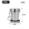 Stainless Steel Folding Cup Portable Outdoor Drink Ware Telescopic Camping Cup Travel Folding Drink 5