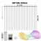 USB Powered Smart LED Curtain Fairy Lights App Remote Control For Bedroom Party Camping Decor 6