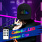 DIY LED Light Display Screen Smart Matrix Hat APP Controlled Bluetooth Baseball Hat Hip Hop Party D 1