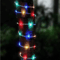 Solar Powered Fairy String Lights Pipe Shaped Outdoor Decoration Waterproof Christmas Room Party Ya 2