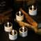 Solar Powered Candle Light Outdoor Waterproof Flame Less Garden Lawn Table Decor For Party Home Val 5