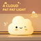 Adorable Touch Night Lamp Silicone Cloud Night Light For Kids LED Rechargeable Bedside Night Lights 2