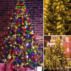 waterproof usb led string lights, christmas tree fairy lights with 8 modes for indoor garden wedding decor