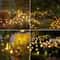 Solar Garden Firefly Light Outdoor Waterproof Starburst Swing Decorative Lamp Path Yard Patio Pathw 4
