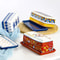 Ceramic Butter Plate With Lid Creative Handpainted Pattern Square Cheese Plate Household Dim Sum Pl 3