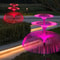 Outdoor Solar Garden Lights Variable Solar Stake Jellyfish Reed Lights Solar Outdoor Color Changing 6