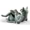 Creative Read Literature Cat Crafts Decoration Home Table Top Statue Office Decor Gift Car Accessor 3