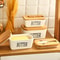 Butter Container Ceramic Box Sealed Storage Box For Cheese Butter Slicer With Knife Butter Dish For 1